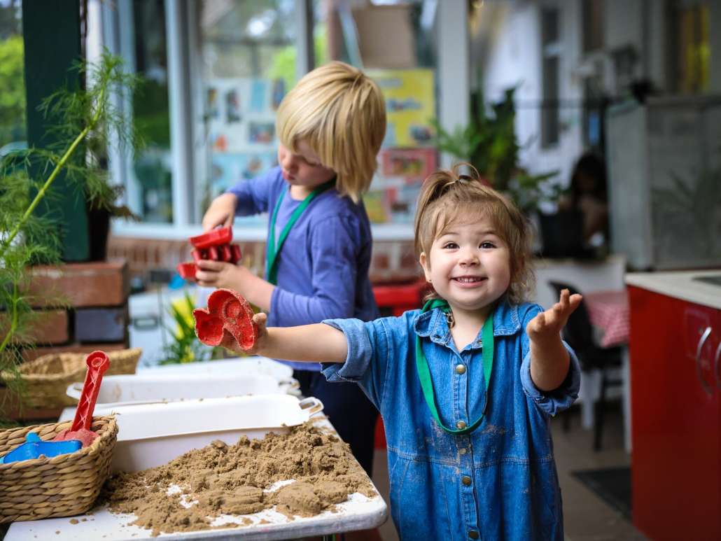 Montessori toddler in Preschool Program, Cycle 1  (3-6 years old)